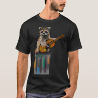 Rocky Raccoon Gitarre spielt Raccoon Beatles