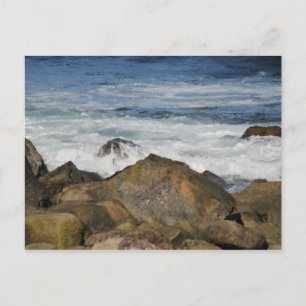 Rocky Seashore Postcard Postkarte