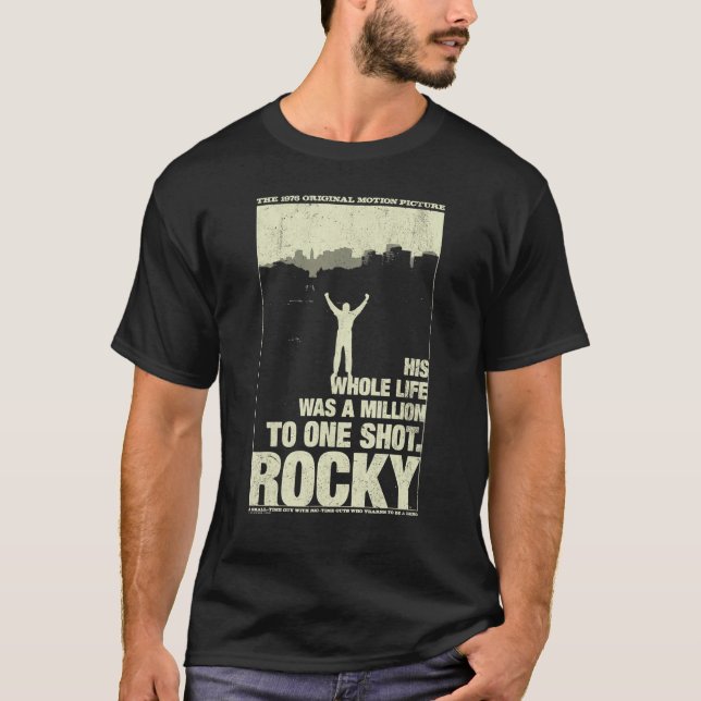 Rocky Silhouette T-Shirt (Vorderseite)