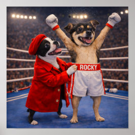 "Rocky und Adrian" Poster