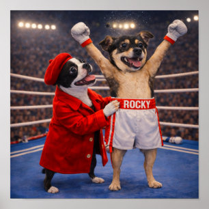 "Rocky und Adrian" Poster