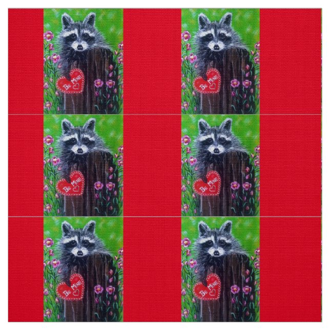 Rocky will DICH für sein Valentine! Stoff (Muster)