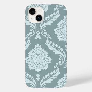 Rococo Damast Kunst I Enteneiblau+Türkis Case-Mate iPhone 14 Plus Hülle