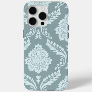 Rococo Damast Kunst I Enteneierblau+Türkis Case-Mate iPhone Hülle