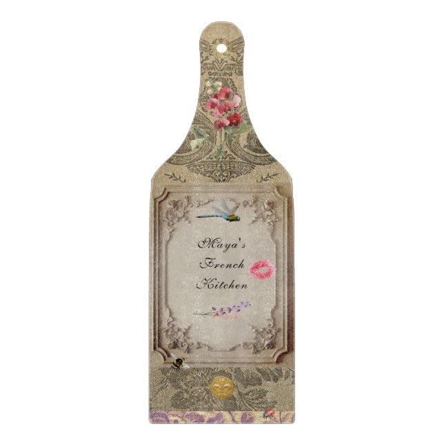 Rococo Glas Schneidbrett Schneidebrett (Vorderseite)
