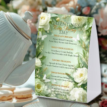 Rococo-Schmetterlingsgarten Galentine-Teeparty-Men