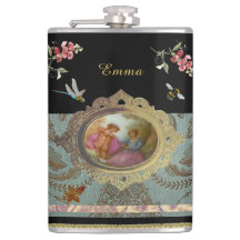 Rococo-Zauber-Garten-Flasche
