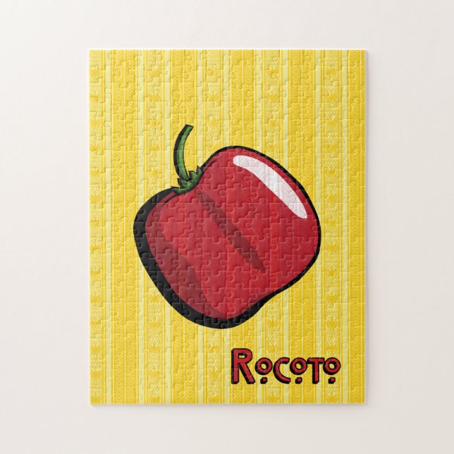 Rocoto Chili Pepper Puzzle (Vertikal)