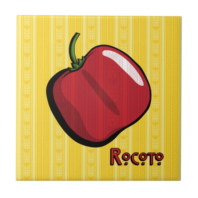 Rocoto Chili Pepper Tile Fliese (Vorderseite)