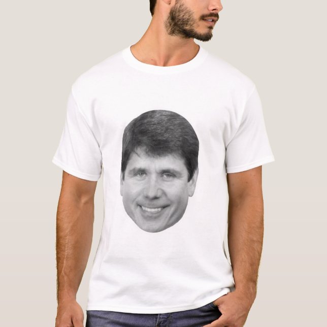 Rod Blagojevich STELLEN gegenüber T-Shirt (Vorderseite)