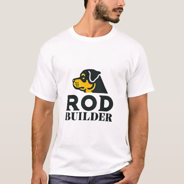 ROD BUILDER T-Shirt (Vorderseite)