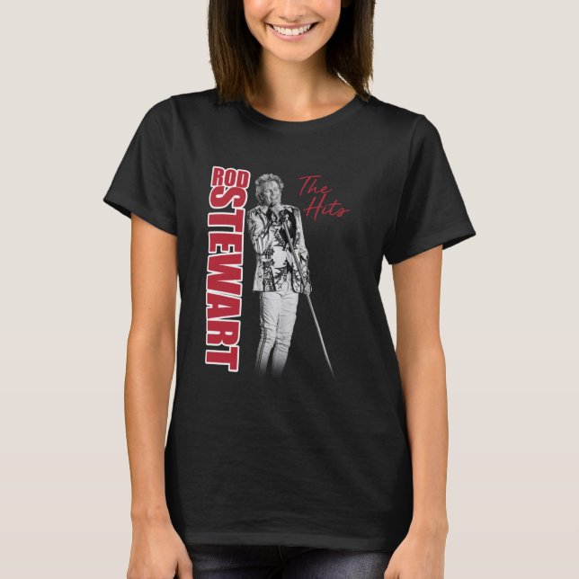 Rod Stewart Las Vegas Foto T-Shirt (Vorderseite)