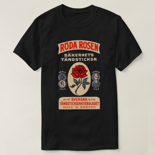 Roda Rosen T-Shirt (Design vorne)