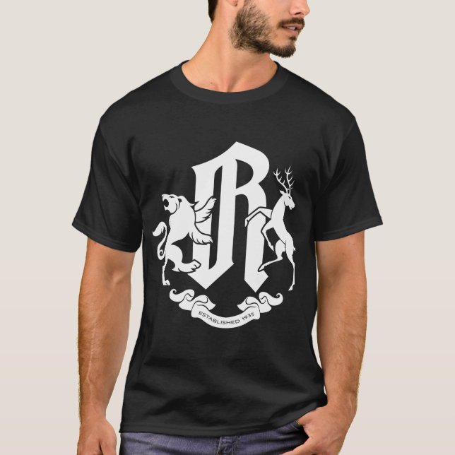 Rodam grundlegendes Schwarzes-t T-Shirt (Vorderseite)