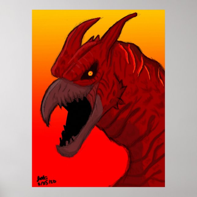 Rodan Poster (Vorne)