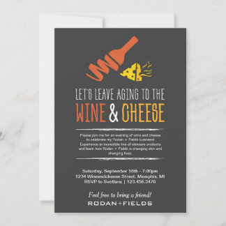 Rodan und Felder Einladung Wein & Käse