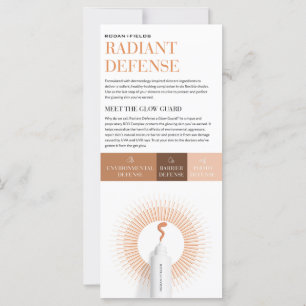 Rodan und Fields Radiant Defense Flyer