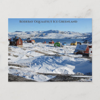Rodebay Oqatsut Grönland Postkarte