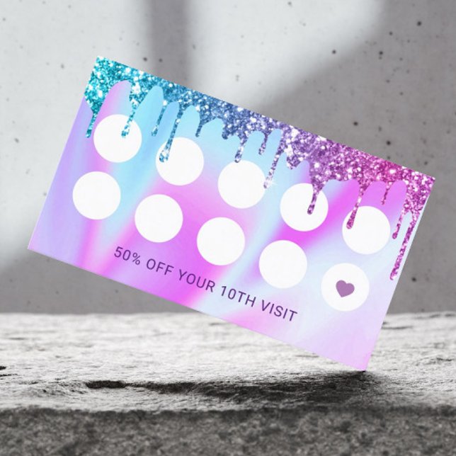 Rodelbahn mit Aussicht Unicorn Glitzer Tropfen Sal Treuekarte (Von Creator hochgeladen)