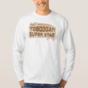 Rodelbahn Superstar Winter Sports Novelty T-Shirt