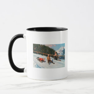 Rodelbahn Tasse