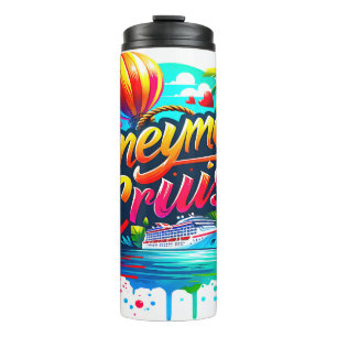 Rodelfahrt Tropical Honeymoon Thermosbecher