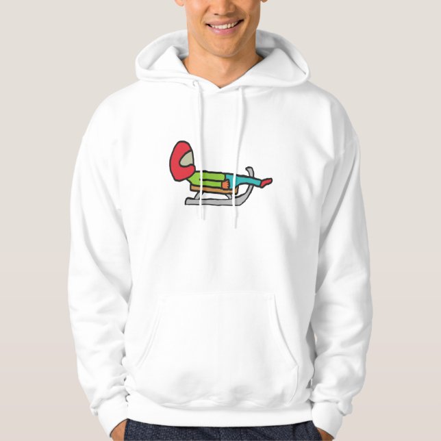 Rodeln Hoodie (Vorderseite)