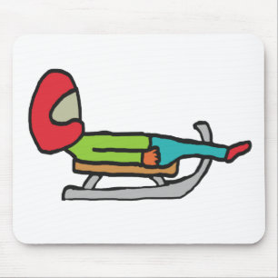 Rodeln Mousepad