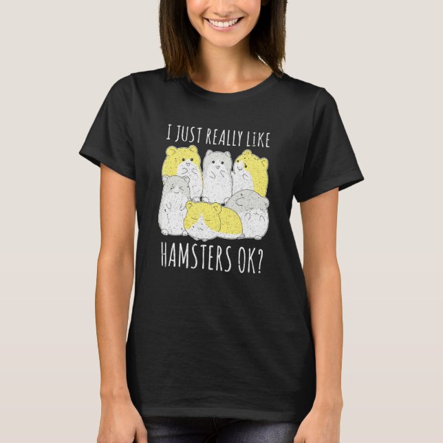 Rodent Animal Hamster Eigentümer Hamster T-Shirt (Vorderseite)