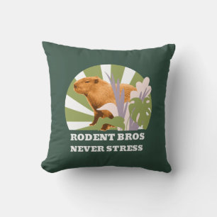Rodent Bros Nie Stress Lustiger Capybara Kissen
