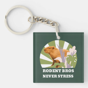 Rodent Bros Stress Capybara Schlüsselanhänger