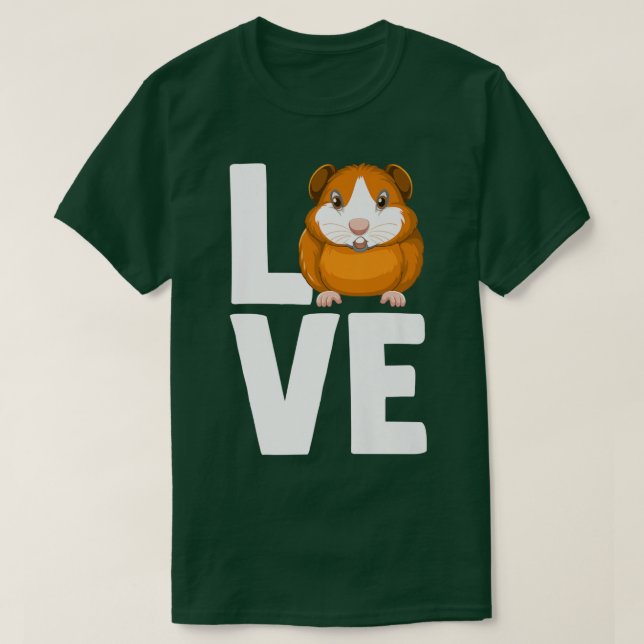 Rodent Cavies Cavy Lovers Guinea Pig Owners Love P T-Shirt (Design vorne)