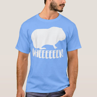 Rodent Cavies Cavy Lovers Guinea Pig Owners Wheeee T-Shirt