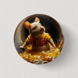 Rodentophobie Winnie Pooh 1 Button