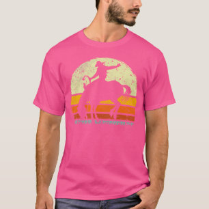 Rodeo Bucking Horse Retro Vintage Reittiere T-Shirt
