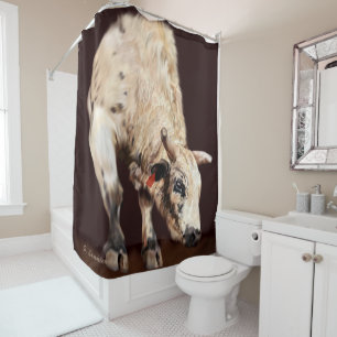 Rodeo Bull Duschvorhang