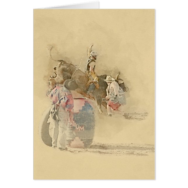 Rodeo Bull-Fahrer (Vorne)