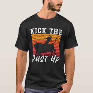 Rodeo Bull Lieben Kick the Dust Up Western Reiten T-Shirt