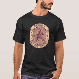 Rodeo Bull Riding Living Show Bauer Rinderkuh T-Shirt