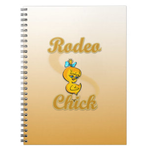 Rodeo Chick Notizblock