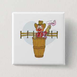Rodeo-Clown Button