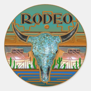 Rodeo Concho Stickers