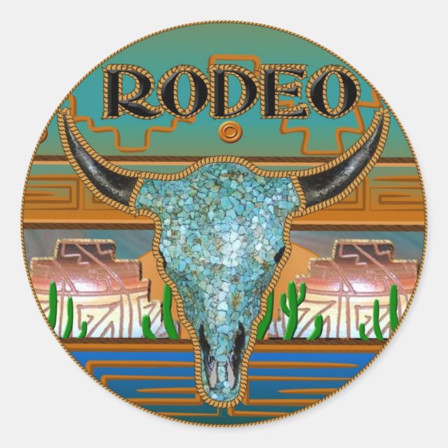 Rodeo Concho Stickers (Vorderseite)