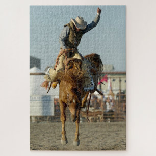 Rodeo Cowboy Bucking Horse Wild Ride Puzzle