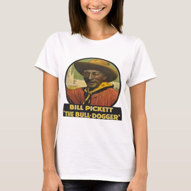 Rodeo Cowboy Steer Wrestling Bull Dogging Shirt (Vorderseite)