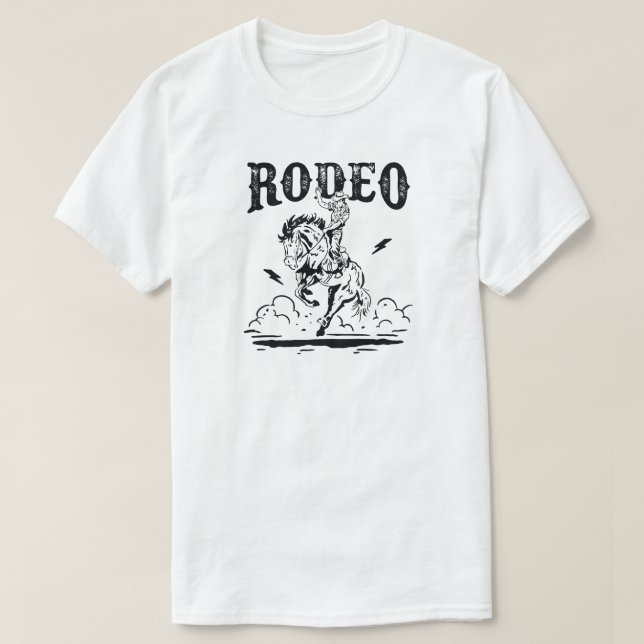 Rodeo Cowboy T-Shirt (Design vorne)