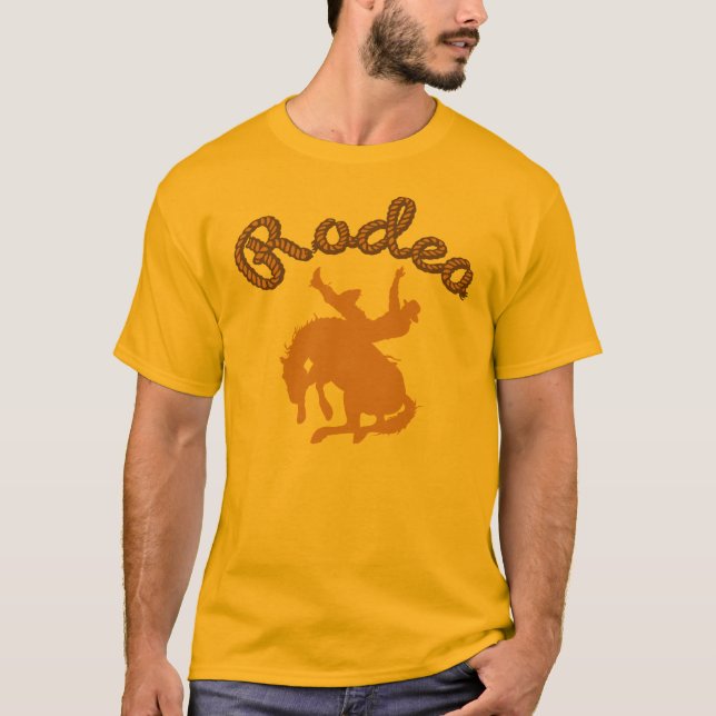 Rodeo-Cowboy T-Shirt (Vorderseite)