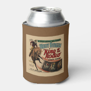 Rodeo Cowboy Vintag Western Movie Dosenkühler