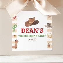Rodeo Cowboy Western Wild West Birthday Party
