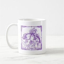 Rodeo-Cowboy Westernreiten Kaffeetasse